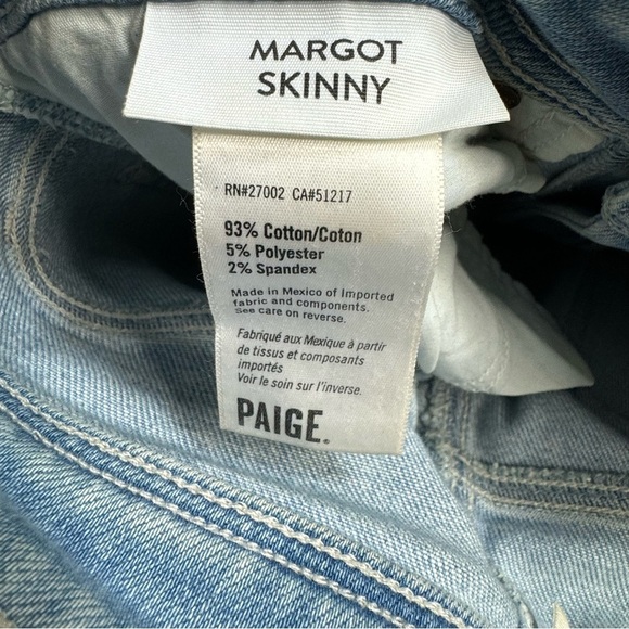 Paige Margot Skinny Jeans SZ.29 - Picture 14 of 15